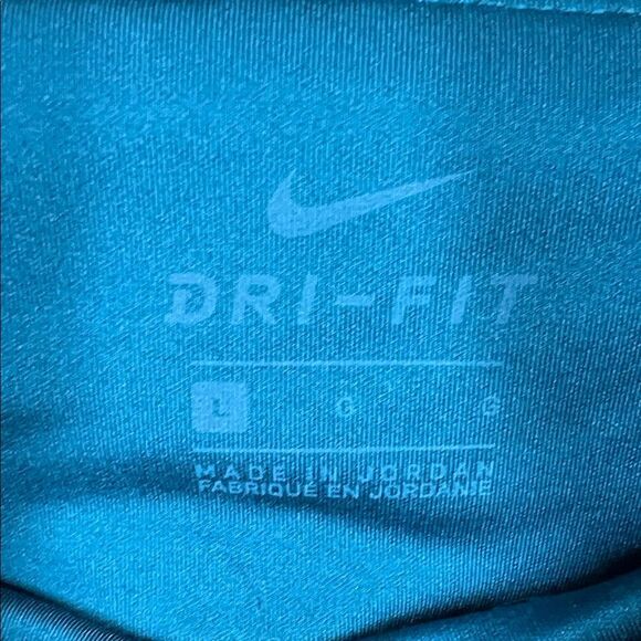 Nike Teal Leggings with Yellow Dots - Picture 6 of 6